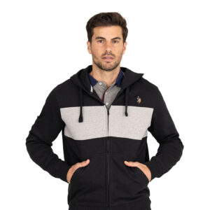 U.S. Polo Assn. Men's Fleece Colorblock Hoodie